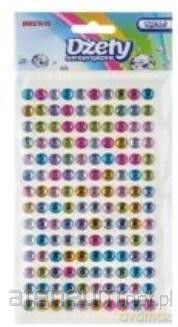 Dżety samoprzylepne multicolor 160 szt.