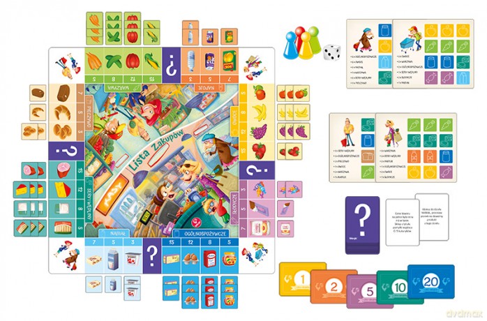 Lista zakupów [GRA PLANSZOWA]