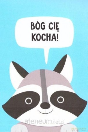 Mały wielki notes A6 szop - Bóg cię kocha