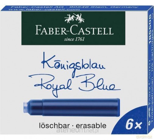 Naboje krótkie niebieskie 6 szt.