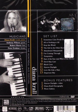 Diana Krall: Live At The Montreal [DVD]