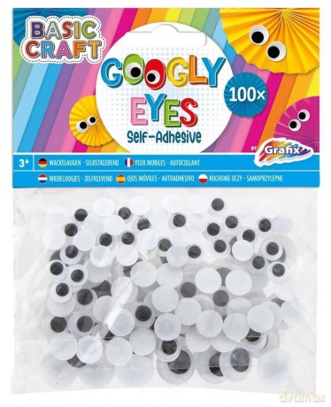 Oczka samoprzylepne 100 szt..