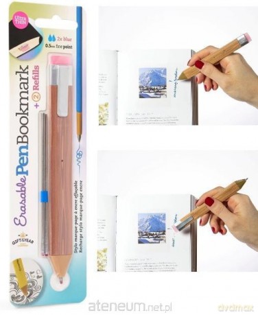 Pen Boomkark zakładka długopis - Drewno + wkłady