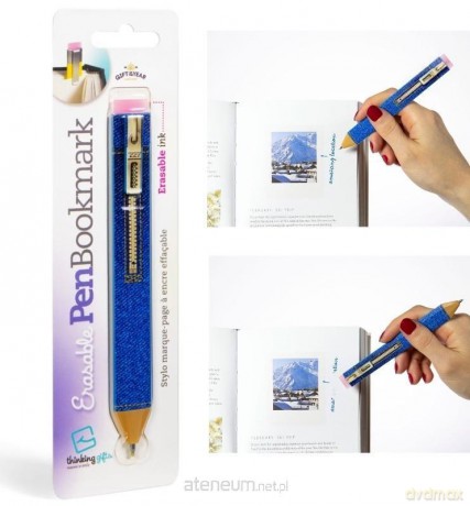 Pen Boomkark zakładka długopis - Dżinsy