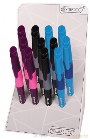 Pióro kulkowe First Pen (12 szt.) mix
