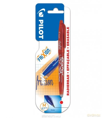 Pióro kulkowe FriXion czerwony 0.7