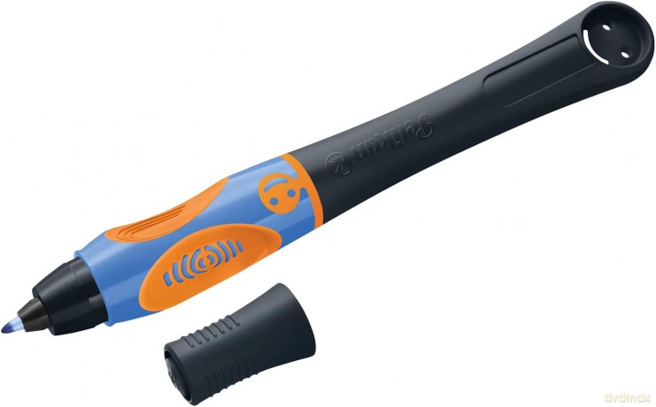 Pióro kulkowe Griffix Neon Black blister L