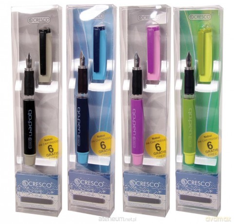 Pióro wieczne Go Pen Colors + 6 naboi mix