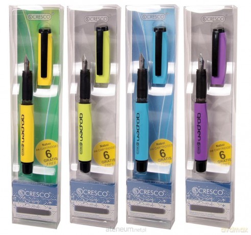 Pióro wieczne Go Pen Colors + 6 naboi mix