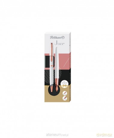 Pióro wieczne Jazz Noble Elegance + długopis Pearl