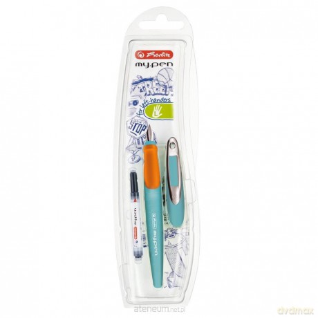 Pióro wieczne My.Pen L turkus/pomarańcz