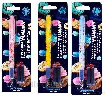 Pióro wieczne Yummy + naboje