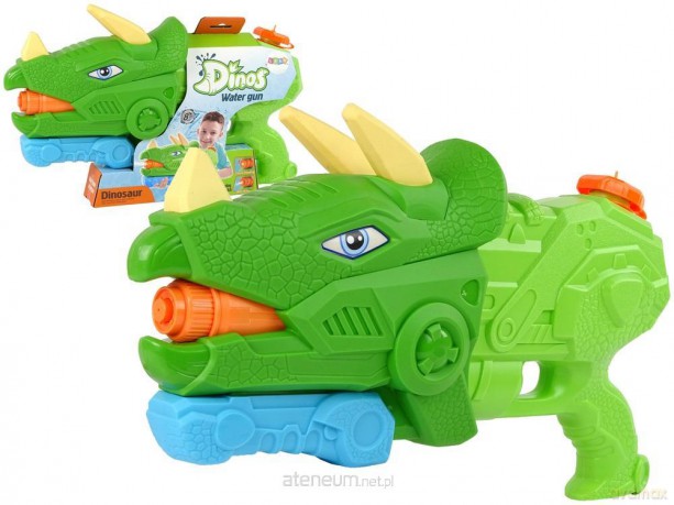 Pistolet na wodę triceratops 1330 ml zasięg 8m