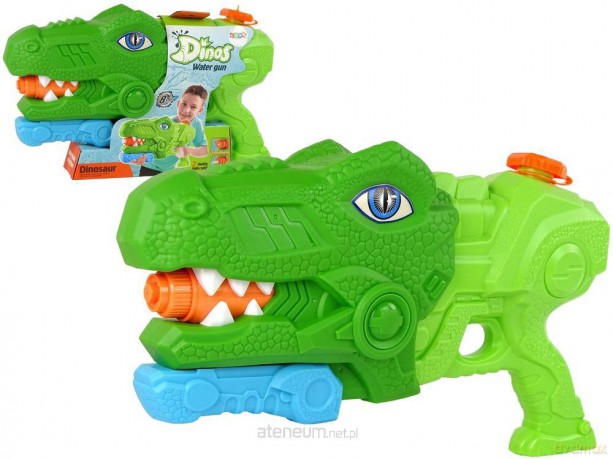 Pistolet na wodę tyranozaur 1400 ml zasięg 8m