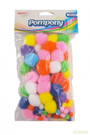 Pompony 100 szt.