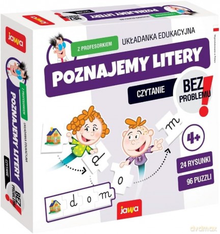 Poznajemy litery z Profesorkiem [GRA]
