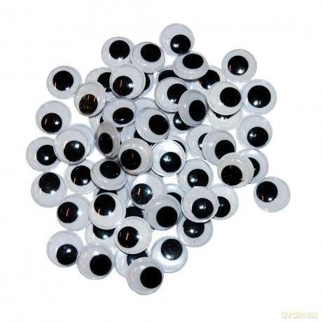 Ruchome oczka 14mm 60 szt.