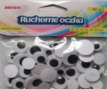 Ruchome oczka 40 szt.