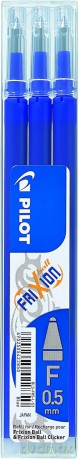 Wkład Frixion Clicker 0,5 niebieski 3 szt.