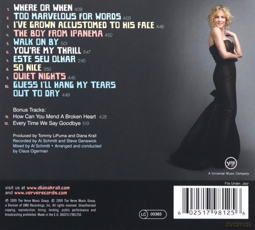 Diana Krall: Quiet Nights Limited (digipack) [CD]