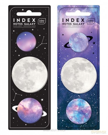 Zakładki indeksujące Galaxy 75 szt. mix