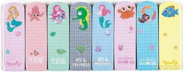 Zakładki indeksujące Mermaid 8 wzorów