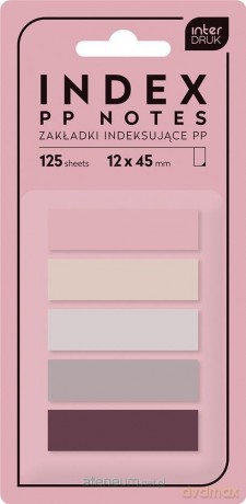 Zakładki indeksujące PP Nude 125 szt. mix
