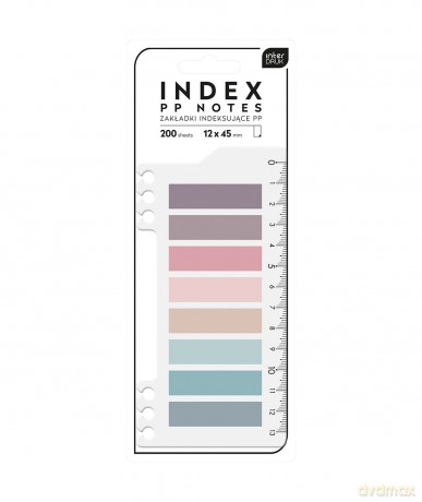 Zakładki indeksujące PP Palette 200 szt.
