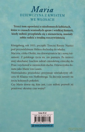 Maria. Dziewczyna z kwiatem we włosach - Wioletta Sawicka [KSIĄŻKA]