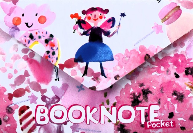 Pink Fairy pocket notebook (wersja ukraińska) [KSIĄŻKA]