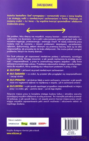 Toksyczne miejsce pracy - Kim Scott [KSIĄŻKA]
