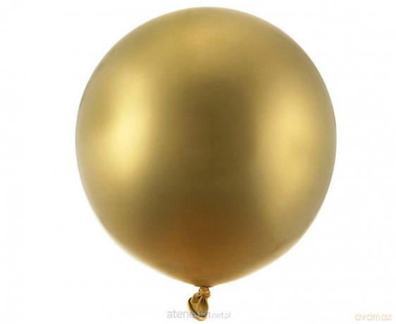 Balon Beauty&Charm platynowy złoty 61 cm