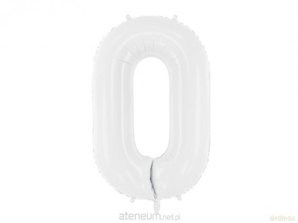 Balon foliowy 0 86 cm biały