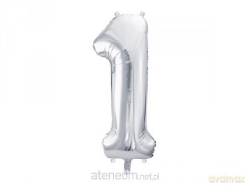 Balon foliowy 1 86 cm srebrny