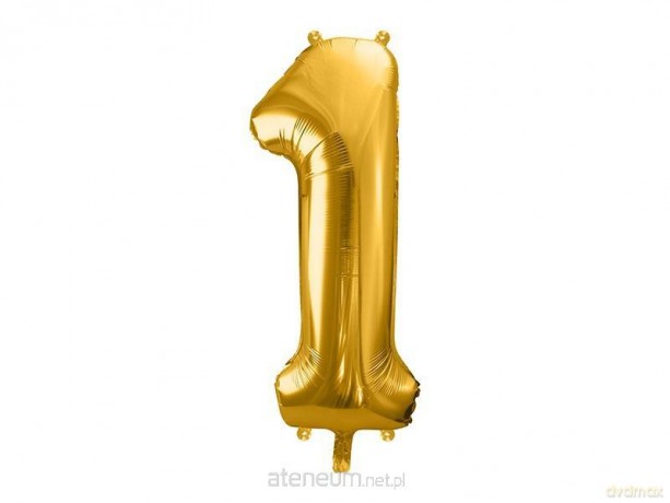 Balon foliowy 1 86 cm złoty