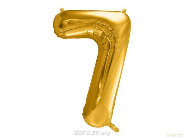 Balon foliowy 7 86 cm złoty