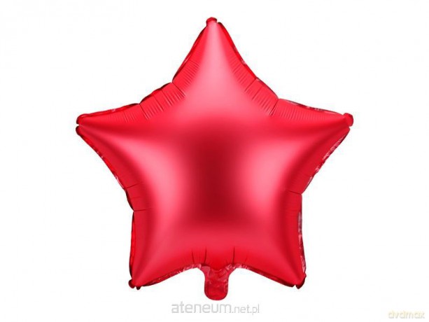 Balon foliowy Gwiazdka 48 cm czerwony
