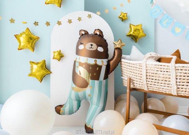 Balon foliowy Miś 72x104 cm