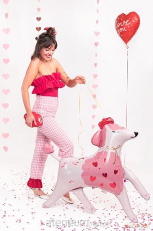 Balon foliowy Pudel 119x108 cm