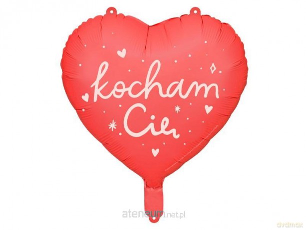 Balon foliowy Serce ''Kocham Cię'' 45 cm