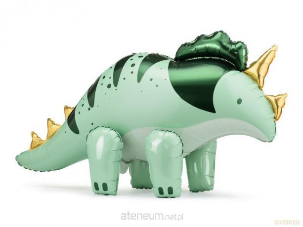 Balon foliowy Triceratops zielony 101x60.5 cm