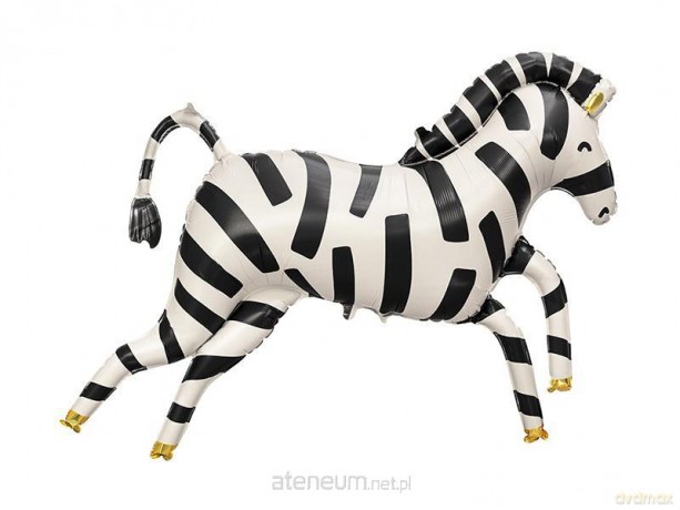 Balon foliowy Zebra 115x85 cm