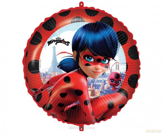 Balon foliowyt Miraculous Ladybug 46 cm