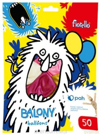 Balon Metal 12 mix 50 szt