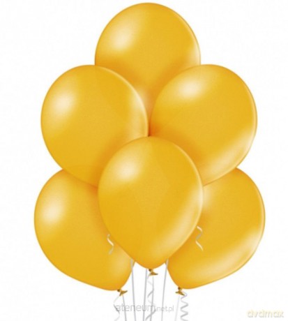 Balony B105 metaliczne złote 30 cm 100 szt