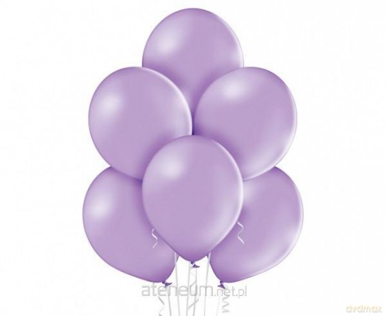 Balony B105 pastelowe lawendowe 30 cm 100 szt