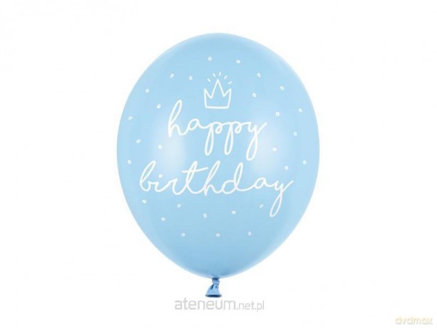 Balony Baby Blue 30 cm 6 szt