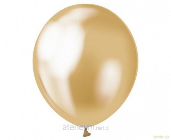 Balony Beauty&Charm platynowe jasnozłote 25 cm 50 szt