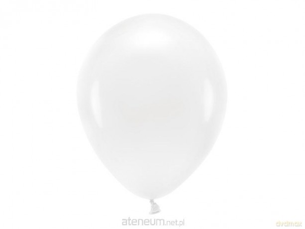 Balony Eco białe 30 cm 100 szt