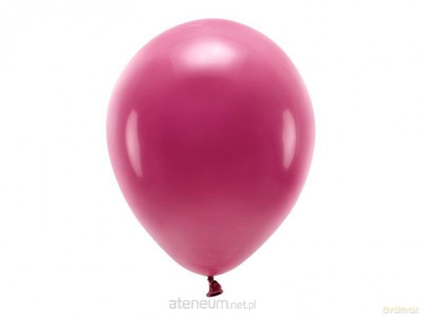 Balony Eco bordowe 30 cm 10 szt
